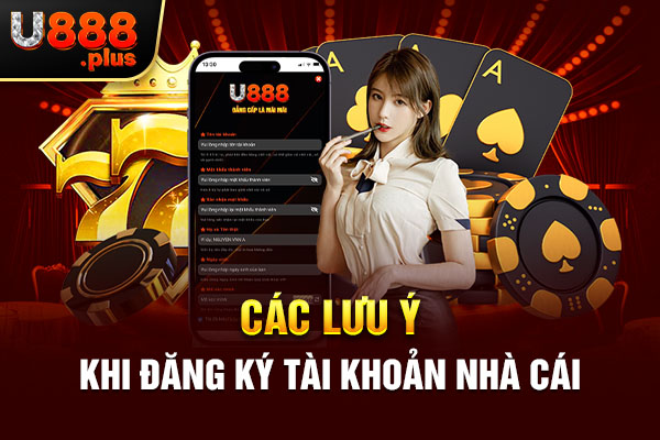 Các lưu ý khi đăng ký tài khoản nhà cái Các lưu ý khi đăng ký tài khoản nhà cái
